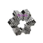 Tinky Winky Yılbaşı Christmas Kurabiye Kalıbı Metal Kartanesi 5 Parça
