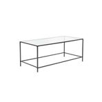 tino furniture Milan Siyah Metal Orta Sehpa