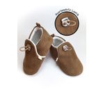 Tiny Feet Vizon Kadife Kaydırmaz Taban Bebek Patik