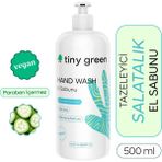 Tiny Green El Sabunu Salatalık Kokulu Vegan Formül 500 ml Paraben İçermeyen Temizleyici