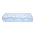 Tiny Plans Lastikli Fitted Bebek - Çocuk Çarşafı Bulut Desen 60 x 120 cm - Mavi