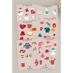 Tiny Stories TR Kış Temalı Sticker Seti - 6 Adet / Ajanda, Defter,bullet Journal,scrapbook