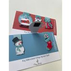 Tiny Stories TR Mıknatıslı Kitap Ayracı - Yılbaşı - Kış Temalı