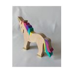 Tiny Wood Ahşap Oyuncak Unicorn At Waldorf Unicorn Oyuncak