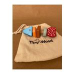 tiny wood Doğal Ahşap Balık Çıngırak – El Yapımı, Montessori Uyumlu Bebek Oyuncağı