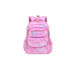 tiny wood Kız Çocuk İlköğretim Çantası Ultra Hafif Ortopedik Sırt Okul Çantası (Pembe-Lila-Mor)