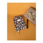 tiny wood Leopar Desenli A5 Çizgili Defter – Sert Kapaklı 96 Yaprak