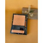 Tiny Wood Simli Kapaklı Defter, Makyaj / Kalem Çantası ve 1 Adet Kalem Hediyelik Set - Turuncu
