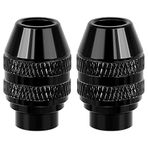 Tinyriz 2 adet 4486 çok Chuck Dremel için 0.4-3.2mm çok hızlı değişim anahtarsız Chuck yedek aksesuarları Dremel 4486 döner araçları 4000 3000 395 8200 7700