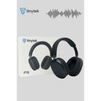 Tinytek P9 Kablosuz Bluetooth Kulaklık - Stereo Ses Kalitesi, Mikrofonlu, Katlanabilir, TF Kart Destekli