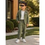 tinytrends Erkek Çocuk Cotton Spor Takım Elbise Bayramlık/düğün/özel Gün - 8 Yaş - Lacivert