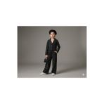 tinytrends Kız Çocuk Exclusive Cut Royal Çizgili Takım Elbise Ceket Pantolon