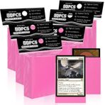 TiopLior MTG için Pembe Kart Kılıfları, 300 Adet Standart Kart Kılıfları, Ticaret Kartı, Spor Kartları, Beyzbol Kartları TCG Yugioh Magic (66x91mm), Uygun Fiyatlı, Sağlam ve Güzel Karıştırma