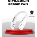 Tios Shop Krm 9000MAH Şarjlı Boyun Tipi Taşınabilir Vantilatör Krm