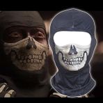 Tip 1 Yeni Call Of Duty 19 COD19 Hayalet Kadro Kafatası Balaclava Kayak Hood Bisiklet Kaykay Isıtıcı Tam Yüz Hayalet Maske (Yurt Dışından) - Renkli - Yok