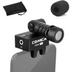 Tip C Akıllı Telefon Mikrofonu, CVM-VS09 Video Kayıt Mikrofonu USB C Akıllı Telefon Için Shotgun Micro Youtube Vlogging Facebook Livestream, Tip C Port Tabletler, Huawei,samsung Galaxy,lg Android Için