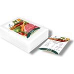 Tipi Gofrajlı Vakum Poşeti 50 Adet (Seçenekli) (25X35 Cm) - 25 x 35 cm