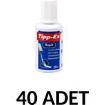 Tipp-Ex Beyaz 40 Adet 20 ml Daksil Sıvı Silici