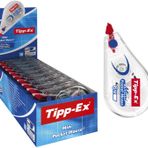Tipp-Ex Mini Pocket Mouse Düzeltme Rulosu/Düzeltme Bandı / 10'lu Paket Pratik Ekran Kutusunda 10