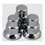 Tır Bijon Kapağı Krom Nikel Uzun Tip 32 mm 40 Adet