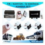 Tır Kamyon İş Makinası için Uzaktan İzlemeli 4 Kameralı 320 GB Harddisk Kamera Seti