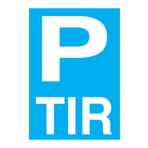 Tır Uyarı Tabelası - 50x70 Alüminyum Kompozit Panel - P7