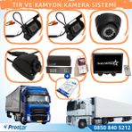 Tır ve Kamyonlar için Uzaktan İzlemeli 4 Kameralı 1 TB Harddisk Kamera Seti