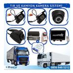 Tır ve Kamyonlar için Uzaktan İzlemeli 4 Kameralı 320 GB Harddisk Kamera Seti