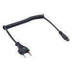 Tıras Makınelerı Ve Isıldaklar Icın Spıral Model 220 Volt Ac Cereyan Power Kablosu (1 Metre)