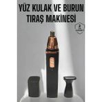 Tıraş Makinesi Kulak Burun ve Yüz Temizleyici Şarjlı Mini Midastech - Renkli