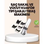 Tıraş Makinesi Temizlik Yağlama Setiyle Birlikte
