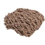 Tırmanma için çocuk güvenlik ağı, dış mekanlar, balkon ve bahçeler için dayanıklı çit, 2 x 5 m (6 x 16 ft), koruma ve çocuk oyunu için dayanıklı halat ağı