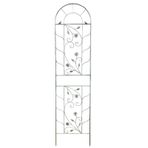 Tırmanma Tesisleri için Vintage Stil Bahçe Kafesi, Gül Tırmanma Panelleri, 150/210×51cm, 59/32.7×20.1", Dış Mekan Dekoratif Metal Destek Çerçevesi, Tırmanma Üzüm ve Çiçekler Sebzeler için