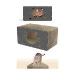Tırmata Doğal Karton Kedi Tırmalaması Kedi Tırmalama Kanepesi Tahtası Kedi Tırmalama Evi (Karton/) - 001-Renkli - 100 x 100 cm