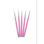 Tırnak Süsleme Fırçası, Nail Art Fırça, Tırnak Desen Fırçası Seti No:2186