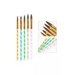 Tırnak Süsleme Fırçası, Nail Art Fırça, Tırnak Desen Fırçası Seti No:2193