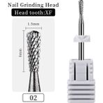 Tırnakmania Tungsten Freze Ucu Smal Drop L (55470-2)