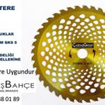 Tırpan İçin Elmas Uçlu Daire Testere Ot Çalı Biçme - 40 Diş Elmas