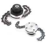 Tırpan Zincirli Canavar Başlık 1.Kalite 10mm Vidalı Empar Monster Head with Scythe Chain 1st Quality 10mm Screw Emparمنجل مع سلسلة