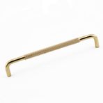 Tırtıklı Altın Gold Metal Kulp 224 Mm 22.4 Cm Mobilya Çekmece Dolap Dolabı Modern Kapak Kulpları