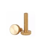 Tırtıklı El Vidaları, Brass Flat Head Knurled Thumb Screws Bolts M3-M10 Assortment(10pcs M3x12x9)