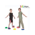 Tırtıklı Yarım Daire Denge Topu 6'lı Set Dikenli Duyu Adım Taşı