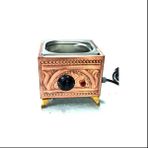 Tiryaki Bakır Kumda Kahve Makinesi Küçük Boy 19X18 cm Bakır Kumda Kahve Bakır Renk A++ Safir Çay Kazanları