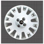 Tisa Citroen Nemo 15" Jant Kapağı 4'lü Takım JKC002