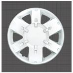 Tisa Dacia Logan 15" Jant Kapağı 4'lü Takım JKD001