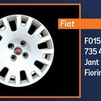 Tisa Fiat Fiorino 15 İnç Jant Kapağı Seti