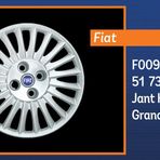 Tisa Fiat Grande Punto 15 İnç Jant Kapağı Seti