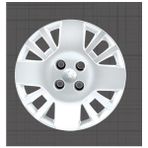 Tisa Peugeot Bipper Tepe 14" Jant Kapağı 4'lü Takım JKP001
