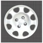 Tisa Peugeot Partner 15" Jant Kapağı 4'lü Takım JKP004