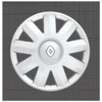 Tisa Renault Clio 14" Jant Kapağı 4'lü Takım JKR003
